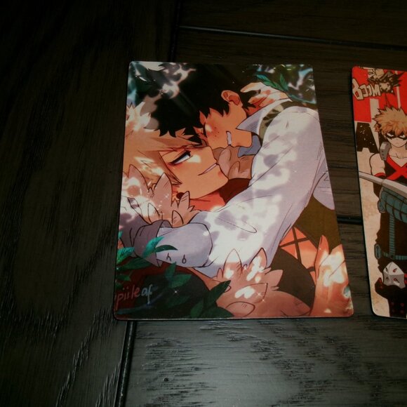 LOT OF 3 VINTAGE JAPANESE ANIME my hero academia 5" X 4" Fridge LOCKER Magnets - Picture 4 of 7